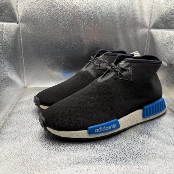 Size 11 Adidas NMD C1 x Porter Black Mens Lace-Up Comfort Athletic Shoes CP9718‎ main image 8